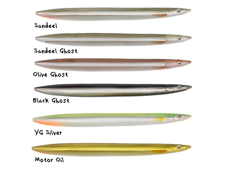 Savage Gear 3D Line Thru Sandeel 125mm 19g