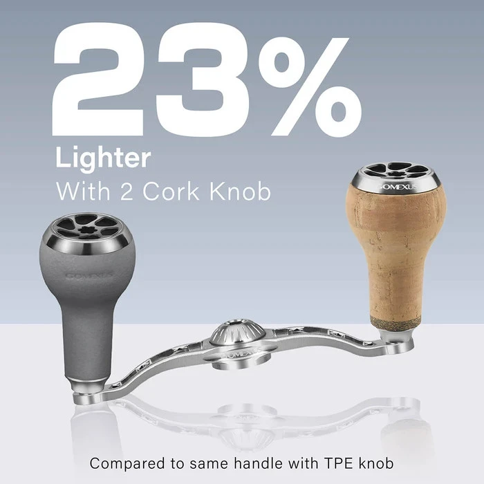 Gomexus Aluminum Double Handle With Cork Knob - Image 2