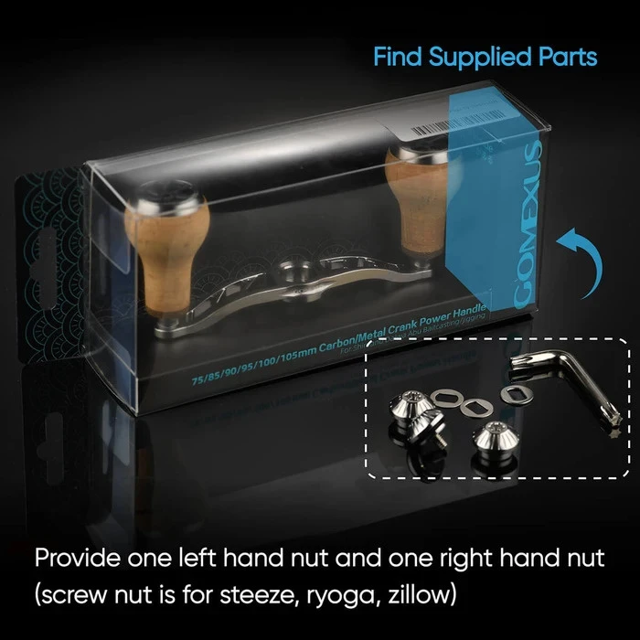 Gomexus Aluminum Double Handle With Cork Knob - Image 4