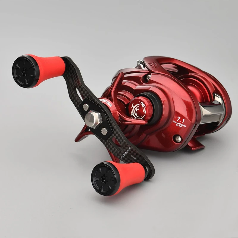 Gomexus 95mm Carbon Swept Handle With 20mm TPE Knob - Image 2