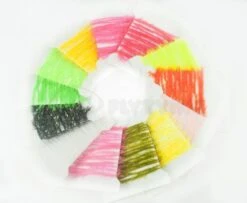 Funky 5mm Crystal Hackle Fritz - Funky Fly Tying