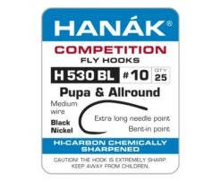 Hanak 530BL Pupa Hook - Funky Fly Tying