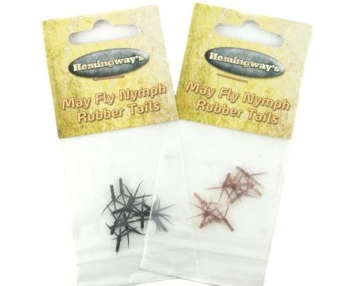 Hemingway's Mayfly Nymph Rubber Tails - Funky Fly Tying - Image 2