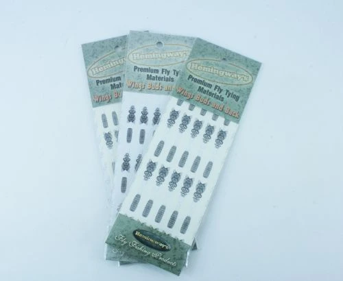 Hemingway's Stonefly Wings, Buds And Back - Funky Fly Tying - Image 4