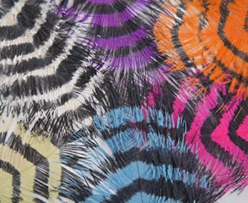 OPST Barred Ostrich Feathers - Funky Fly Tying