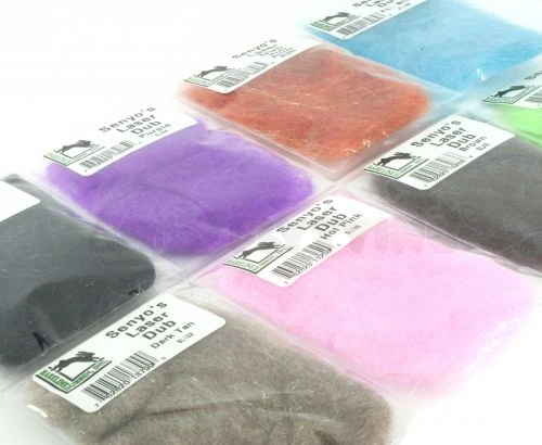 Hareline Senyo's Laser Dubbing Packets - Funky Fly Tying