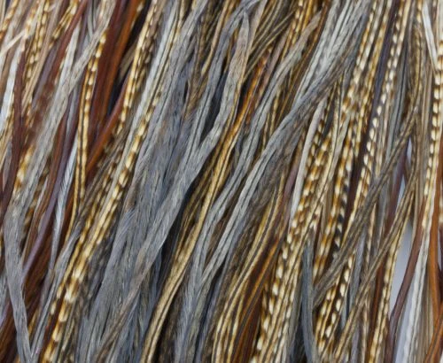 Whiting Bronze Grade Midge Saddle - Funky Fly Tying - Image 14